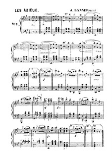 Les Adieux, Op.185: Les Adieux by Йозеф Ланнер