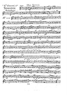 Симфония No.2 ре мажор, Op.18: Партия II гобоя by Муцио Клементи