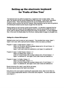 Fruits of One Tree, MMD15: Fruits of One Tree by Malcolm Dedman