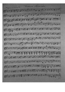Струнный квартет ля мажор, Op.4: Скрипка II by Карл Эбервейн