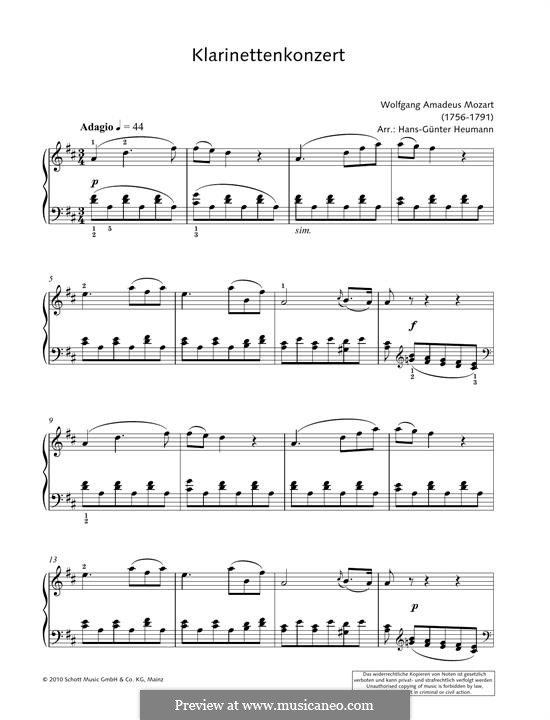 Movement 2: For piano (theme) by Вольфганг Амадей Моцарт