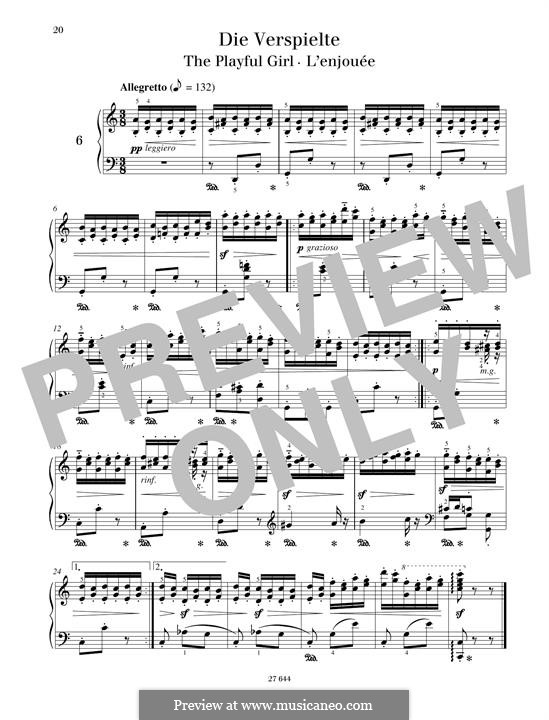 Этюд No.6: Для фортепиано by Иоганн Фридрих Бургмюллер