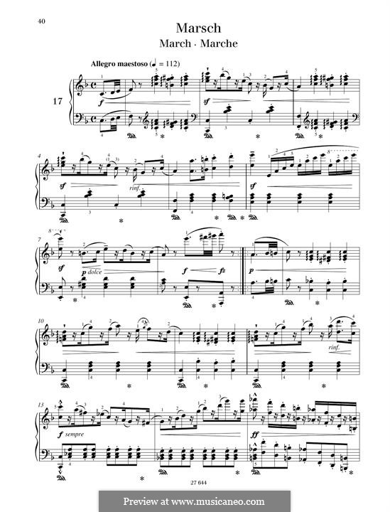 Этюд No.17: Для фортепиано by Иоганн Фридрих Бургмюллер