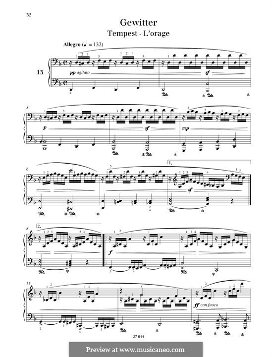 Этюд No.13: Для фортепиано by Иоганн Фридрих Бургмюллер