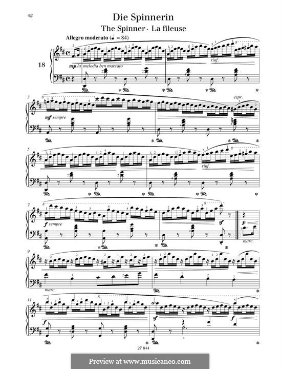 Этюд No.18: Для фортепиано by Иоганн Фридрих Бургмюллер