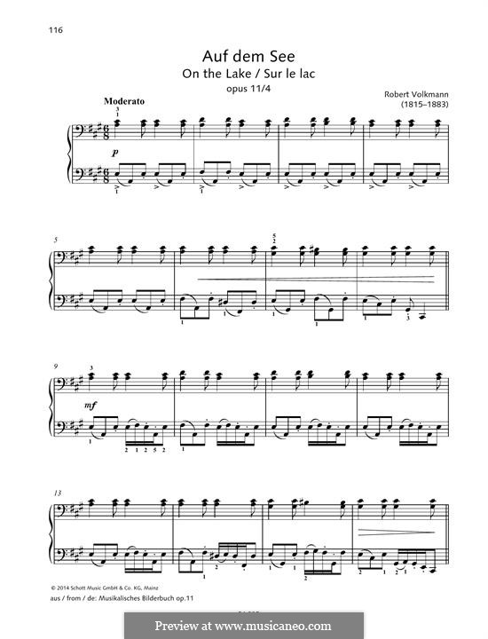 On the Lake: On the Lake by Роберт Фолькманн