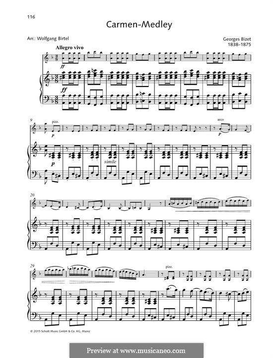 Избранные темы: Medley by Жорж Бизе