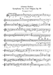 Все части: Партии труб by Иоганнес Брамс