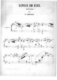 Espoir en Dieu. Nocturne: Espoir en Dieu. Nocturne by Александр Круазе