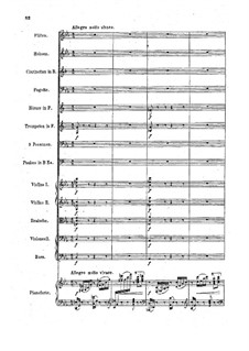 Концерт для фортепиано с оркестром ми-бемоль мажор, Op.36: Часть III by Феликс Дрезеке