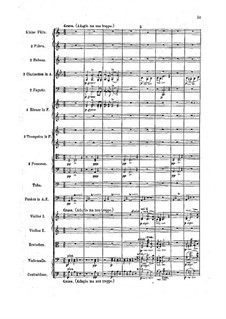 Симфония No.3 'Трагическая', Op.40: Часть II. Партитура by Феликс Дрезеке