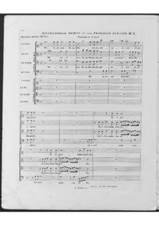 Misericordias Domini for Double Choir: No.2 in G Minor by Франческо Дуранте