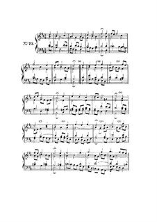 Choix de chorals: Choral No.73 by Иоганн Себастьян Бах