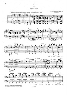 Легенды для фортепиано в четыре руки, B.117 Op.59: No.1 ре минор by Антонин Дворжак