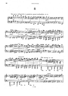 Легенды для фортепиано в четыре руки, B.117 Op.59: No.8 фа мажор by Антонин Дворжак
