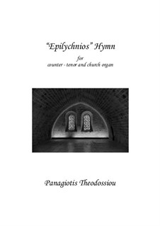 Epilychnios for counter-tenor and church organ, Op.80: Epilychnios for counter-tenor and church organ by Panagiotis Theodossiou