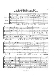 Светские сочинения: Итальянские песни by Хенрик Изак