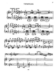 Тарантелла для контрабаса и фортепиано: Тарантелла для контрабаса и фортепиано by Джованни Боттезини