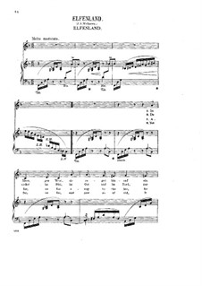 Пять песен, Op.23: No.4 Alfeland by Хальфдан Кьерульф