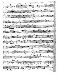 Струнные квартеты, Op.32: Квартет No.1 ми-бемоль мажор, G.201 by Луиджи Боккерини