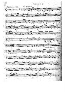 Струнные квартеты, Op.32: Квартет No.4 до мажор, G.204 by Луиджи Боккерини