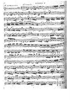 Струнные квартеты, Op.32: Квартет No.5 соль минор, G.205 by Луиджи Боккерини