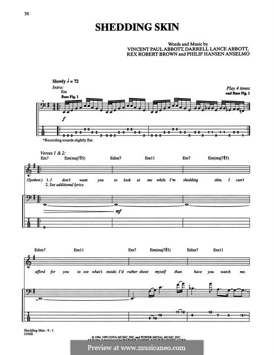 Shedding Skin (Pantera): Shedding Skin (Pantera) by Luis Pérez Cedrón