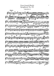 Симфония No.93 ре мажор, Hob.I/93: Партия второй скрипки by Йозеф Гайдн