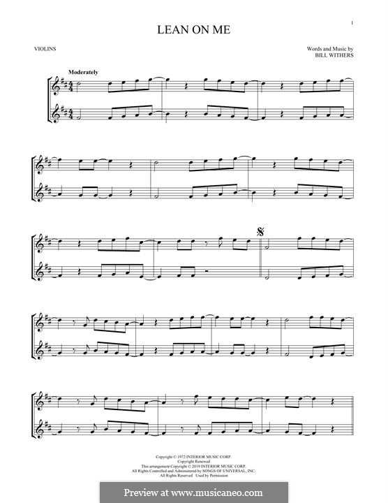 Instrumental version: Для двух скрипок by Bill Withers