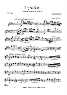 Scènes de la Csárda No.4, Op.32: Партия скрипки by Ене Хубаи