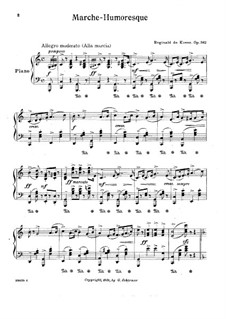 Marche Humoresque, Op.362: Для фортепиано by Reginald De Koven