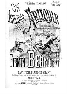 On demande un arlequin: On demande un arlequin by Фирмин Берникат