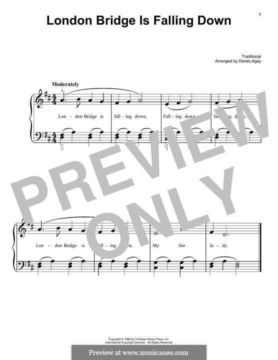 London Bridge: Для фортепиано by folklore
