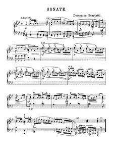 Соната No.352 до минор, K.11 L.352 P.67: Для фортепиано by Доменико Скарлатти