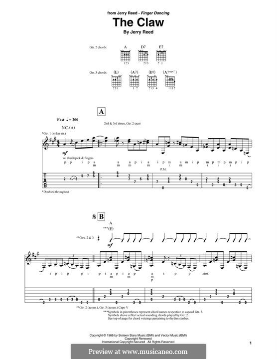 The Claw: Для гитары by Jerry Reed