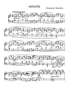 Соната No.488 соль минор, K.8 L.488 P.64: Для фортепиано by Доменико Скарлатти