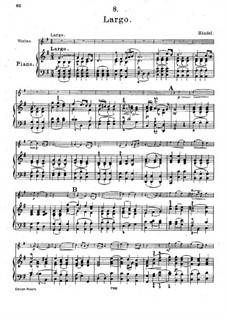 Largo (Ombra mai fu): Для скрипки и фортепиано by Георг Фридрих Гендель