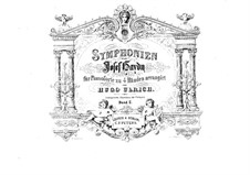 Симфония No.100 соль мажор 'Военная', Hob.I/100: Версия для фортепиано в четыре руки by Йозеф Гайдн