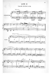 Alice de nevers: Акт II, для солистов, хора и фортепиано by Флоримон Эрве