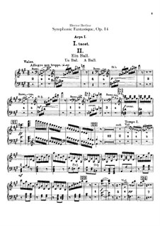 Фантастическая симфония, H.48 Op.14: Партии арф by Гектор Берлиоз
