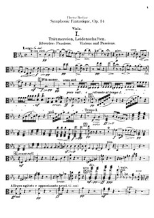 Фантастическая симфония, H.48 Op.14: Партия альтов by Гектор Берлиоз