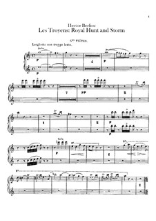 Троянцы, H.133 Op.29: Акт IV 'Королевская охота и буря' – партии флейт by Гектор Берлиоз