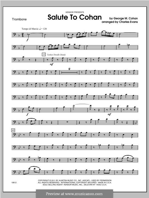 Salute To Cohan: Партия тромбона by George Michael Cohan