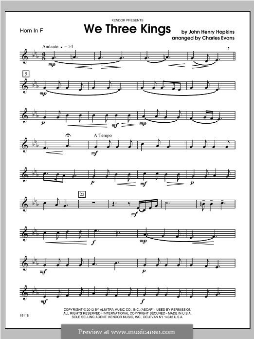Brass Quintet version: Партия валторны by John H. Hopkins Jr.