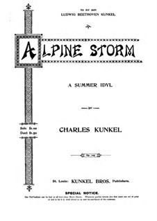 Alpine Storm, Op.105: Alpine Storm by Клод Мельнот