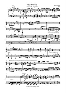 Jazz Toccata: Jazz Toccata by Бруно Влахек