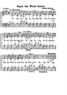 Segen des Worts Gottes: Segen des Worts Gottes by Карл Людвиг Хельвиг