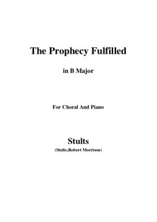 The Story of Christmas: No.4 The Prophecy Fulfilled, The Song... in B Major by Robert Morrison Stults