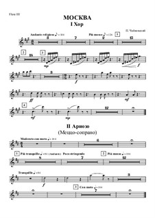 Москва, TH 69: Партия третьей флейты by Петр Чайковский