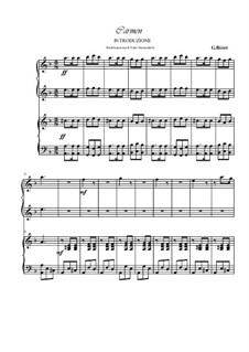 Избранные темы: Introdution, for piano four hands by Жорж Бизе